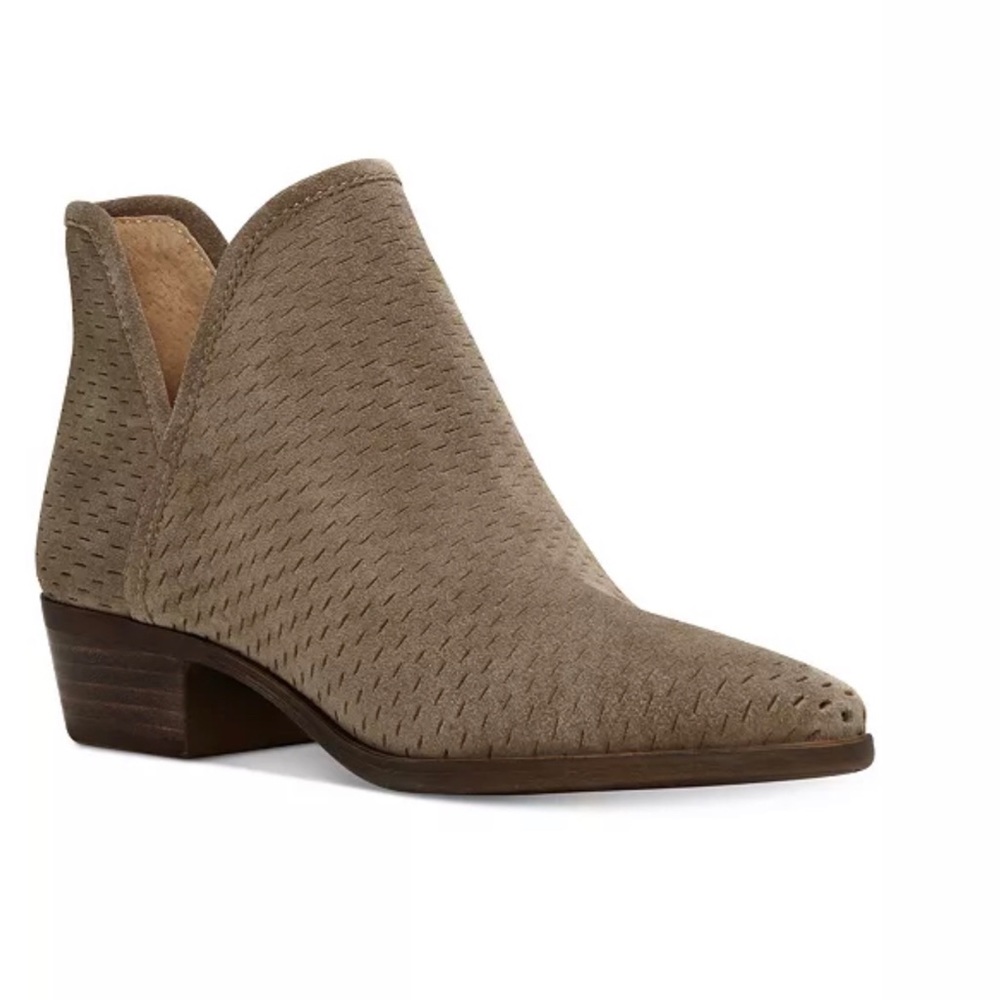 Lucky Brand Baley Perforated Chop Out Booties